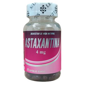 Astaxantina 4mg- 60 cápsulas