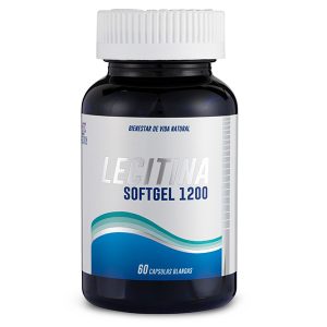 Lecitina de soya - 1200mg - 60 cápsulas blandas