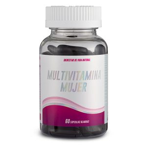 Multivitaminas Mujer – Vitaminas y Minerales con Ginseng- 60 cápsulas blandas