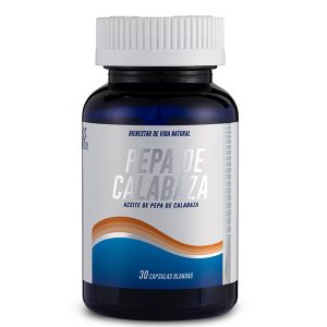 Pepa de Calabaza - 1000mg - 30 cápsulas blandas