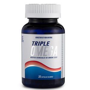 Triple Omega 3, 6, 9 - 1000mg - 30 cápsulas blandas