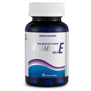 Vitamina E - 500mg - 30 cápsulas blandas